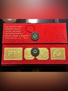 Pat McGrath Pink and Gold Decorative Palette